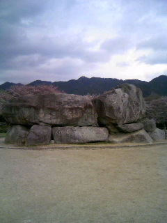 明日香村、石舞台